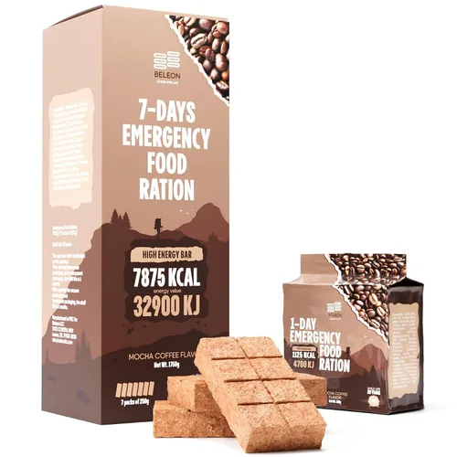 Vista 23 de Suministro de alimentos de emergencia - Ración de supervivencia de chocolate - 20 años de vida útil - 3 días