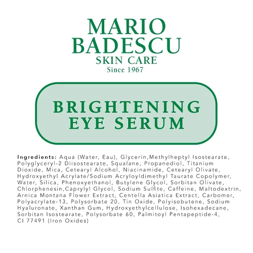 Vista 9 de Mario Badescu Suero iluminador y revitalizante para debajo de los ojos, antienvejecimiento e hidratante, reduce la apariencia de líneas finas