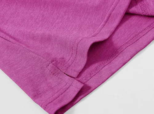 Vista 6 de TBMPOY Polo de golf para mujer, ligera, absorbe la humedad, de secado rápido, 4 botones