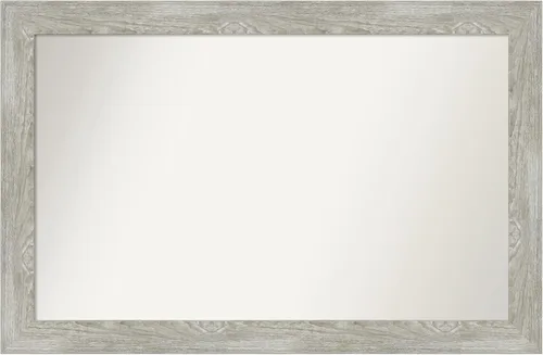 Vista 63 de Amanti Art Espejo personalizado, espejo de baño Alexandria Greywash, espejo de pared o espejo de tocador de baño sobre el fregadero