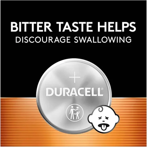 Vista 2 de Duracell Duralock DL 2032 225mAh 3V Batería de litio para moneda [Juego de 6] o se vende como 6/BX