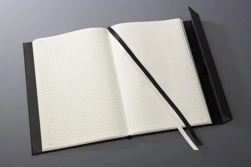 Vista 2 de Sigel CO161 Notebook CONCEPTUM®, negro, Tapa dura, cuadrado, aprox. A5, cierre magnético, con numerosas características
