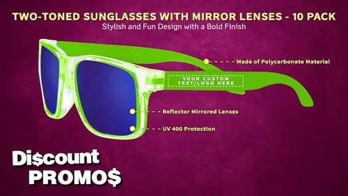 Vista 49 de DISCOUNT PROMOS Gafas de sol con lentes de espejo