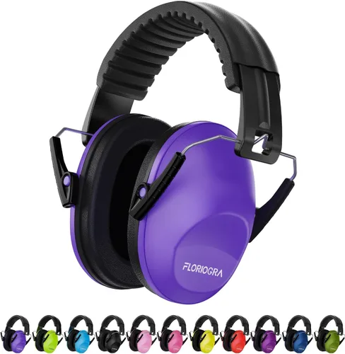 Vista 11 de Floriogra Auriculares con cancelación de ruido para niños/niños pequeños Azul
