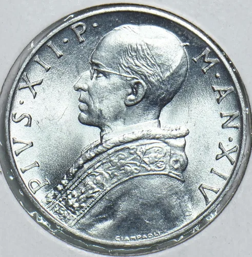 Vista 2 de Collectible Coin Vatican 1952 10 Lire 299006
