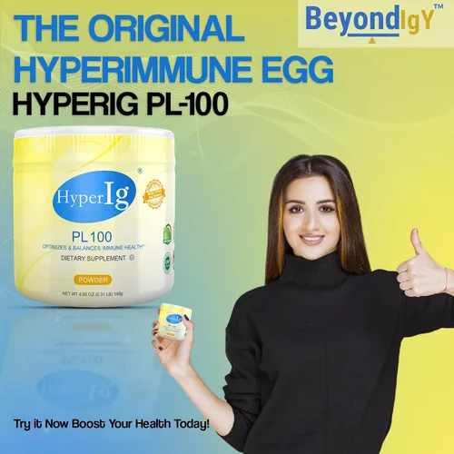 Vista 7 de Proteína de huevo en polvo PL-100, suplemento hiperinmune de huevo, 4.94 oz – Apoyo inmunológico, bienestar digestivo, energía y fuerza muscular