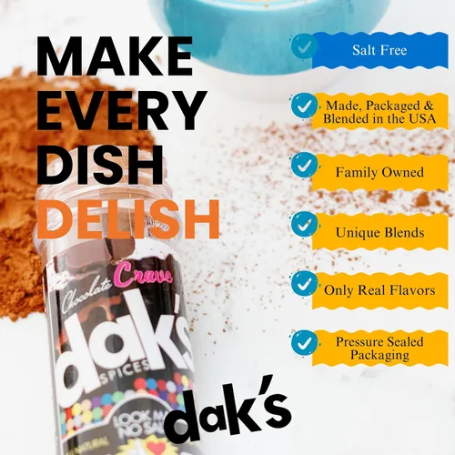 Vista 3 de DAK's Spices CHOCOLATE CRAVE - La manera perfecta de cumplir tu antojo de chocolate sin ninguna culpa