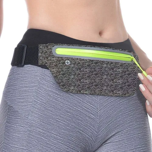Vista 8 de GLBSUNION Cinturón delgado para correr, ultra ligero, sin rebote, para fitness, entrenamiento, deporte, cintura para ejercicio, cintura para Apple