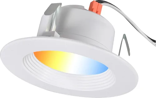 Vista 16 de Sylvania - Kit de luz empotrable de 5 pulgadas/6 pulgadas con tecnología LightSHIELD, LED germicida, 9 W = 65 W, 700 lúmenes, 5 CCT selección