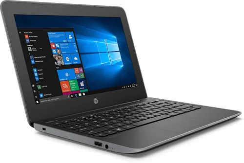 Vista 3 de HP Stream 11 Pro G5 11.6" HD portátil, Intel Celeron N4000, 4 GB de RAM, 64 GB eMMC, Intel UHD Graphics 600, Windows 10 Pro