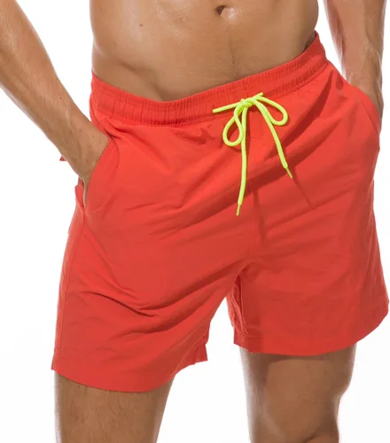 Vista 5 de SILKWORLD Traje de baño para hombre, pantalones cortos de playa de secado rápido con bolsillos Ejército Verde-ag