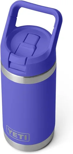 Vista 58 de YETI Rambler Jr. - Botella de 12 onzas para niños, con tapa con pajilla