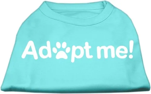 Vista 10 de Mirage Pet Products Adopt Me - Camisa con serigrafía, pequeña, color negro