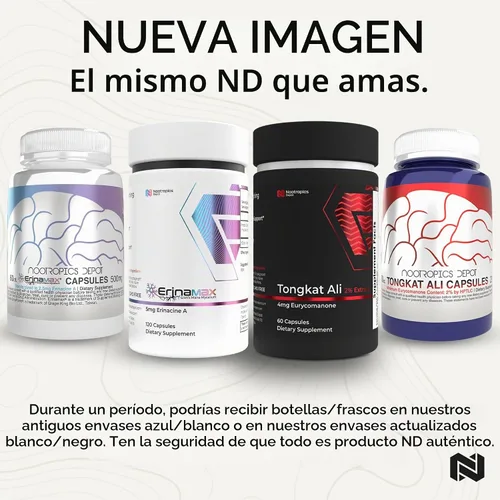 Vista 4 de Cápsulas Matrinas 100mg 98% Extracto de Sophora flavescens 60