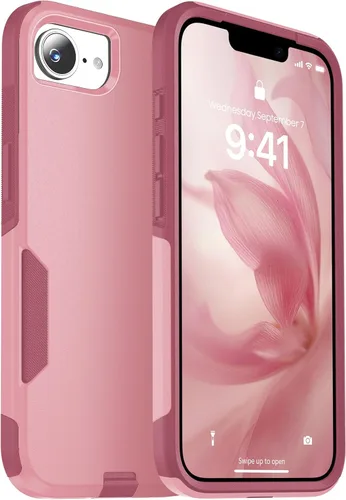 Vista 19 de jaroco Funda para iPhone 13 y Funda para iPhone 14 y Funda para iPhone 15 [Protección de Servicio Pesado][Protección contra Caídas de Grado