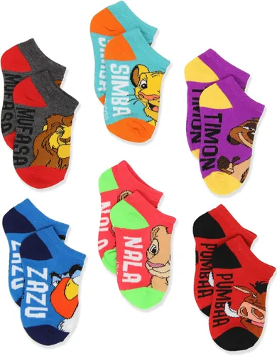 Vista 7 de Disney The Lion King - Juego de calcetines para niños y niñas