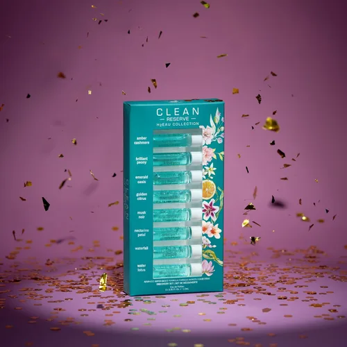 Vista 12 de CLEAN H2EAU Fragrance Discovery Gift Set, Travel Mini Size, Water-Based Layerable Daily Perfume, Cruelty-Free, Ethyl Alcohol, Phthalate & Paraben