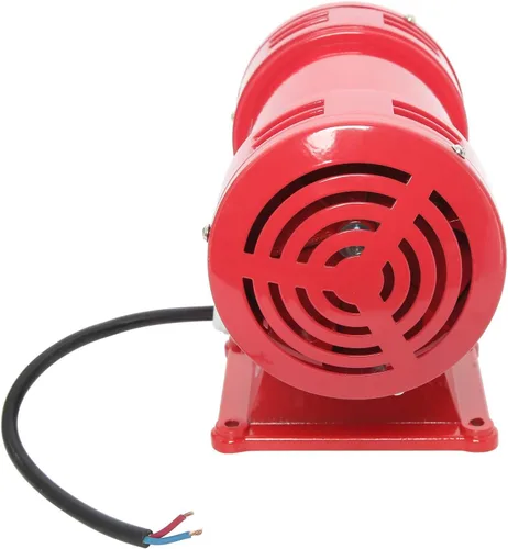 Vista 8 de YaeCCC Sirena Antiaérea, Sirena Eléctrica de Motor de 110V - 150db, Súper Ruidosa para Casa y Exterior
