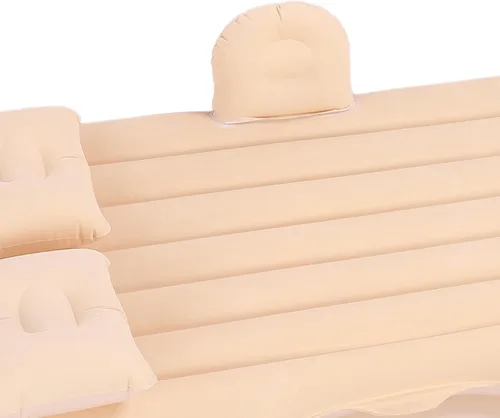 Vista 6 de CHICIRIS Colchón inflable del aire del coche con 2 almohadas, 55.1x35x4.7 in espalda Beige