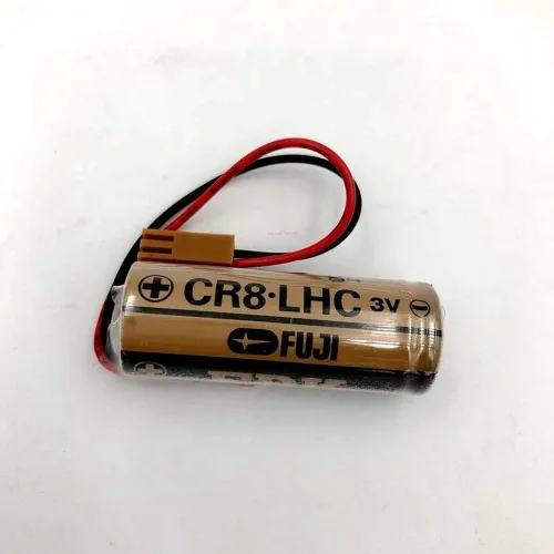 Vista 6 de CR8-LHC - Batería de litio de repuesto para Fuji FDK CR8-LHC CR8-LHC de 3 V y 2600 mAh con enchufe marrón