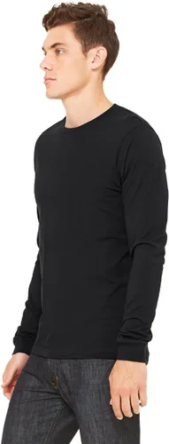 Vista 3 de Canvas Men's - Camiseta de manga larga 100% algodón de 4.2 onzas, modelo Filmore 3501para hombre