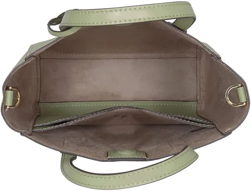 Vista 5 de Michael Kors Sinclair Light Sage - Bolso de mano pequeño para mujer, Savia Claro