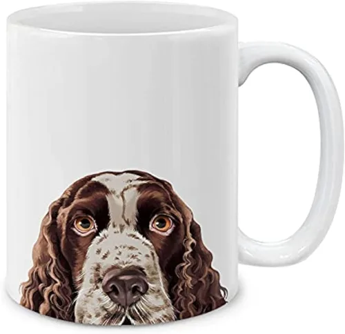 Vista 13 de MUGBREW Taza de cerámica con diseño de bichon frisé, taza para café o té, 325 ml