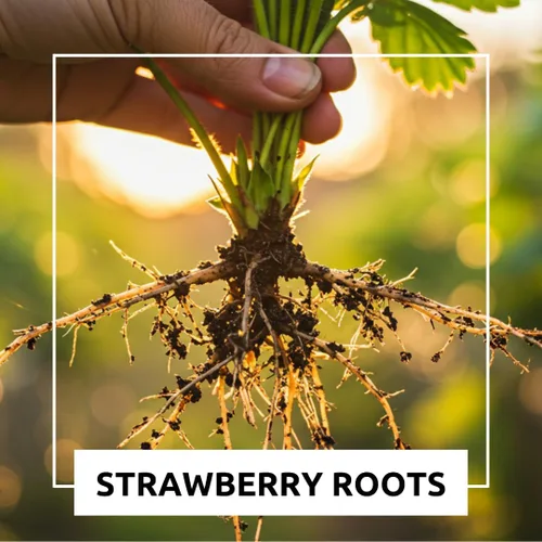 Vista 4 de Albion Everbearing Strawberry Plants - Fruta muy firme, dulce, de alto rendimiento (20 plantas) no se puede enviar a California.