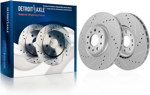 Vista 26 de Detroit Axle - Rotores de freno traseros para Toyota GR Supra BMW 230i 330e 330i 430i 530i 530i 530e 540d 540i xDrive X3 X4 Z4, rotores de freno