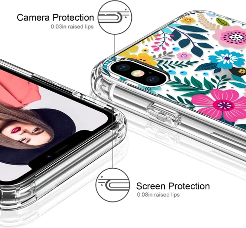 Vista 2 de ICEDIO - Funda para iPhone X-XR-Xs Max-01