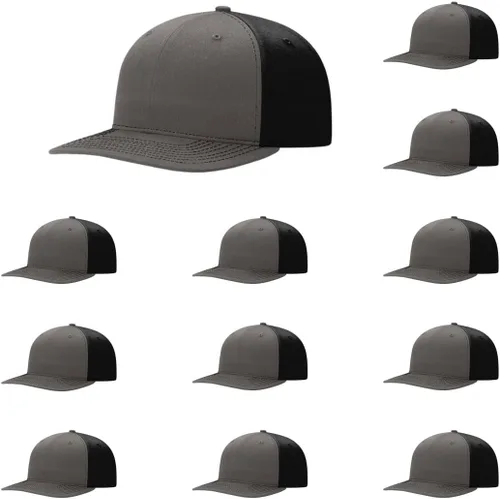Vista 98 de Richardson 312 Gorra de béisbol ajustable con correa trasera de sarga Paquetes a granel disponibles - Talla única