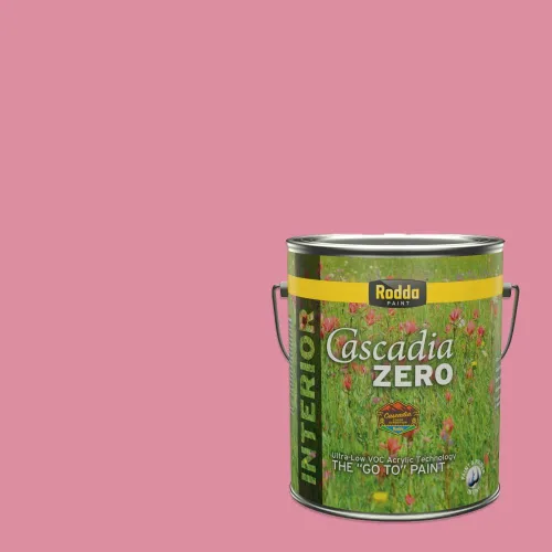 Vista 91 de Rodda Paint CASCADIA ZERO - Pintura satinada e imprimación para interiores en uno, 1 galón, Lady Flower Flor de señora