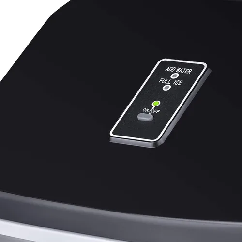 Vista 11 de Luma Clear Cube Ice Maker Máquina Portátil de Hielo para Encimera Primeros Cubos en 15 Minutos, 40 Libras de Hielo en 24 Horas Diseño de Acero