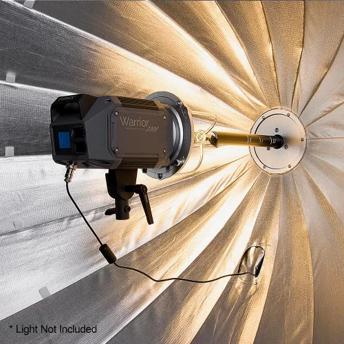 Vista 4 de Fotodiox DLX - Caja de luz parabólica de enfoque de 48 pulgadas con Bowens Speedring – 48 pulgadas (47.2 in) centrable y plegable rápido