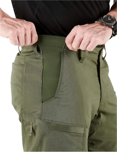 Vista 7 de 5.11 Tactical Men's Apex Cargo Work Pants, Flex-Tac Stretch Fabric, Gusseted, Water and Stain Resistant Pants for Men