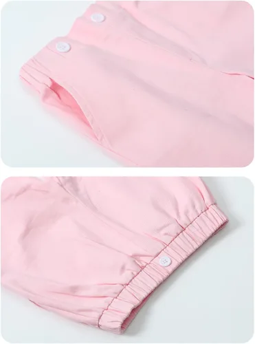 Vista 5 de A&J DESIGN Trajes de bebé para niños, traje formal de tirantes de boda con pajarita
