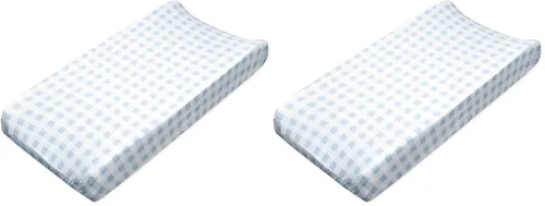 Vista 24 de HonestBaby Funda para cambiador de algodón orgánico, Puntos y Guiones, Talla única