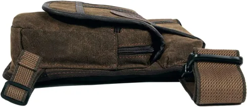 Vista 7 de Fekesu Oxford - Riñonera para hombre, motocicleta, equitación, mujer, para viajes, pesca, senderismo, ciclismo, caderas, bolsas, marrón01