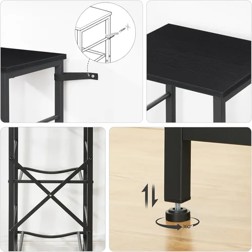 Vista 6 de HOOBRO Soporte para garrafones de agua, soporte para botellas de agua, estante para garrafones de agua de 5 galones, estante de almacenamiento