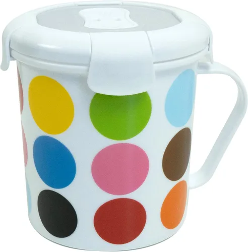 Vista 10 de French Bull Taza de sopa de 23 onzas con asa y tapa ventilada, almacenamiento de alimentos, agarre fresco, a prueba de fugas, apto para lavavajillas