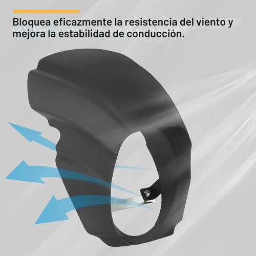 Vista 4 de Kojem Carenado de faro compatible con Harley-Davidson Softail 18-24