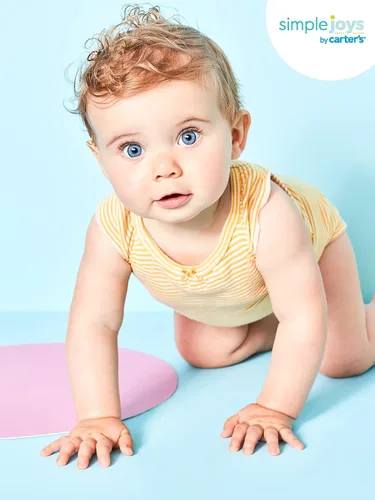 Vista 4 de Simple Joys by Carter's baby-girls Sleeveless Bodysuit