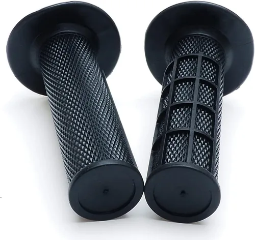 Vista 7 de Puños antideslizantes para manillar de acelerador giratorio para motocicleta, motocross (negro)