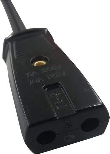 Vista 2 de Cable de alimentación Modelo 40622R (2 pines) Pieza de repuesto L8