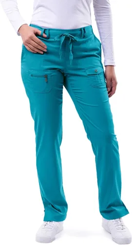 Vista 8 de Adar Pro Scrubs - Pantalones ajustados de yoga para mujer Manzana