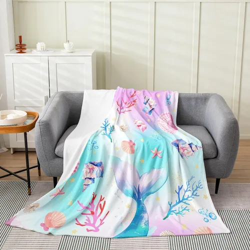 Vista 16 de Erosebridal Hammerhead Shark Flannel Blanket 40x50 Marine Life Fuzzy Plush Throw for Sofa Couch Hammerhead Shark Lover Gifts Ocean Sealife Fleece