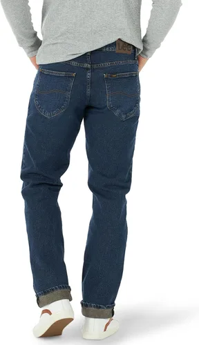 Vista 2 de Lee - Pantalones vaqueros rectos de ajuste relajado para hombre Night Shade