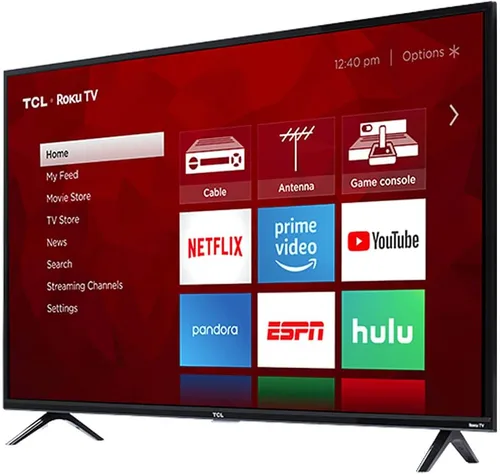 Vista 2 de TCL 55S423 55" Clase (54.6" Diag) 4K UHD Roku LED LCD
