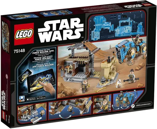 Vista 2 de Lego Star Wars, Juguete para construir de Star Wars, Encuentro en Jakku 75148