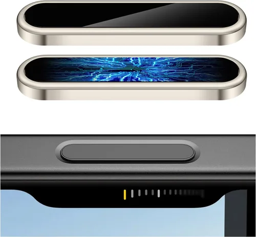 Vista 11 de AMANECER Paquete de 2 protectores de botón de control de cámara para iPhone 16/16 Plus, funda protectora capacitiva de alineación automática